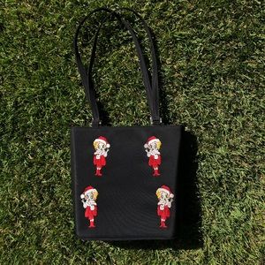 betty boop christmas purse